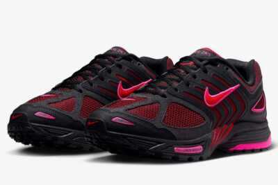 FJ1912-001 Nike Air Pegasus 2K5 Black and Fire Red (Men display picture 2