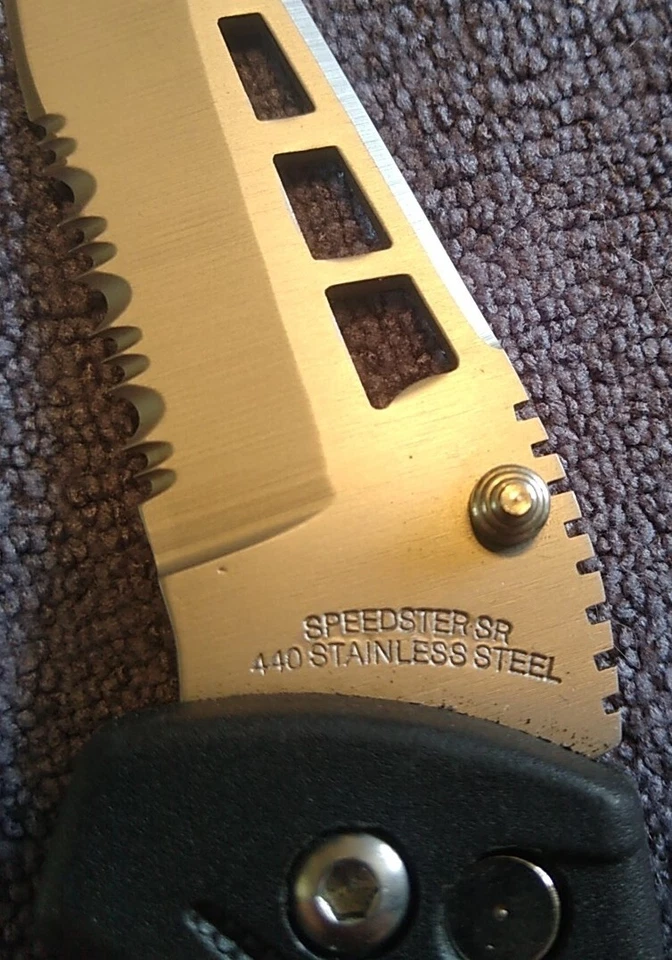 Meyerco Speedster Sr. 440 不锈钢刀 — 第 4/4 张图片