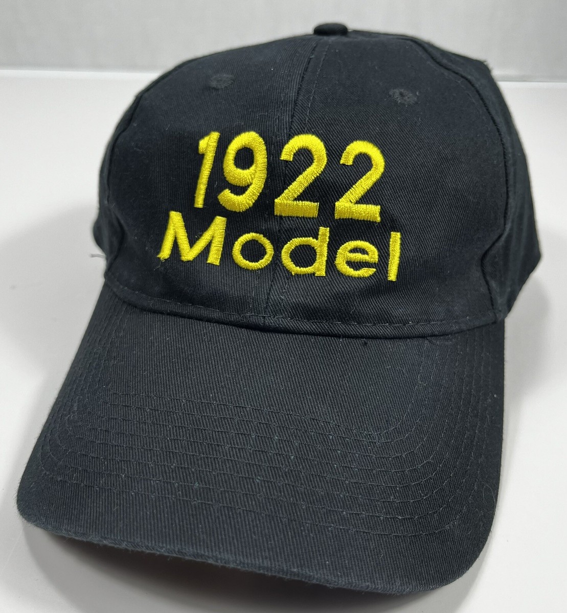 Port & Company 1922 Model Baseball Hat Cap Strapback Black