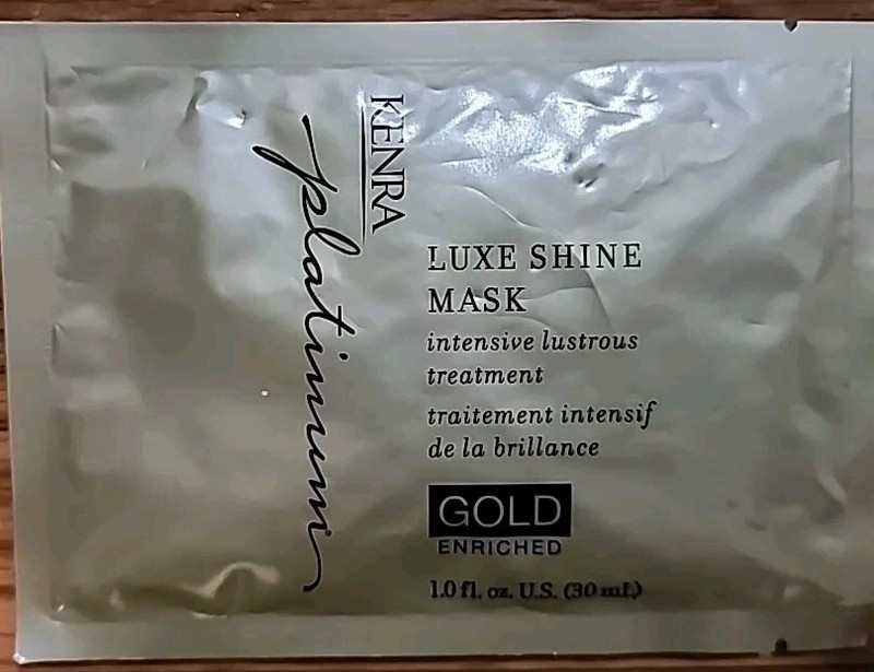 Kenra Platinum Luxe Shine Mask 1oz New & Authentic