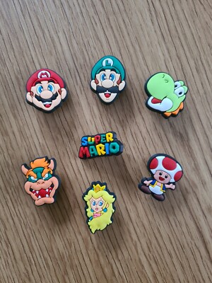 Croc Charms Super Mario - Selezione Premium - Compra 3 E 2 In Regalo!