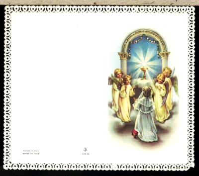 RC004 - MEMORY OF FIRST COMMUNION - (NEW)