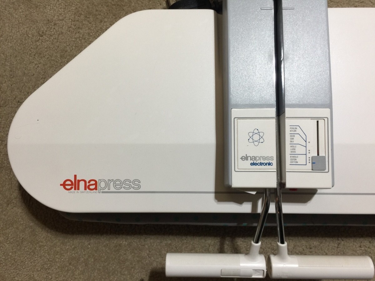 Elna Press 3000,CS 39 N laundry press, twin boards Made-in-Germany