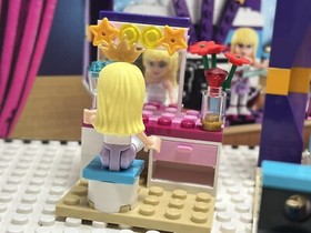 Lego Friends Rehearsal Stage 41004 100% Complete With Mini Fig And Manual L6