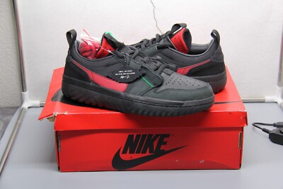 Jordan 1 Low React x Ghetto Gastro Fearless 2019 CT6416 001 Size 11.5