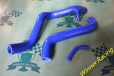 Manguera radiador silicona apta para ford focus zx3/zx5 2.0l 2005-2007 azul reforzado