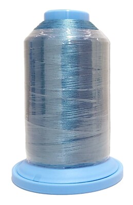 A&E Robison-Anton Embroidery Thread 122 SB Poly, 5500 yard - Wonder Blue #5877