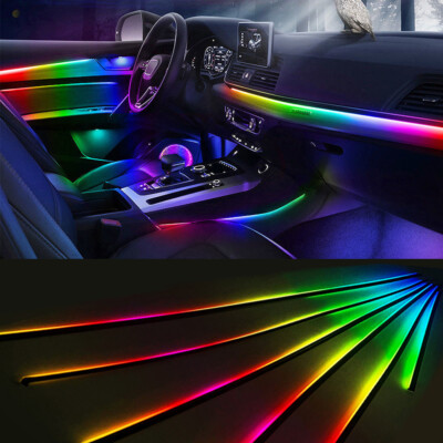 6in1 Auto RGBW LED Symphony Innenraumbeleuchtung Ambientebeleuchtung+App Control