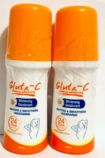 2 Intense Whitening Under Arm Deodorant glutathione Vitamin C Skin White Gluta