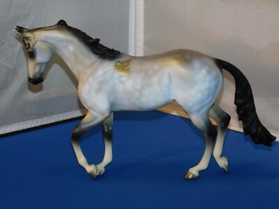 Peter Stone Thoroughbred Angel On My Shoulder Test Model Horse OOAK Signed!