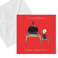Christmas Card by Museums and Galleries Son Pudding Boy