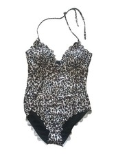 NWT Beachissi Leopard Print One Pice Swimsuit...