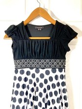 Girls Size 8 My Michelle Polka Dot Dress Black White Jacket Dress Set