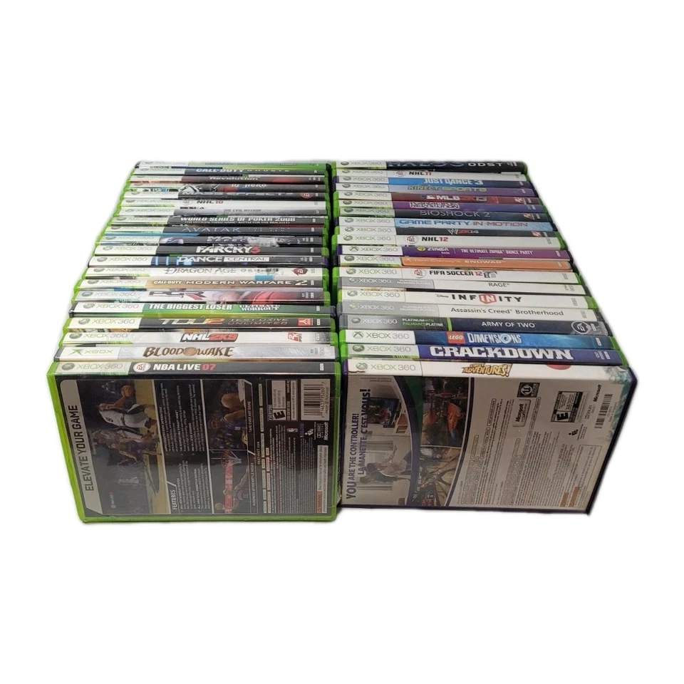 Lot Of 40 Assorted Microsoft Xbox 360 Original Video Games Assorted - Изображение 4 из 4