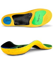 Running Insoles, Carbon Fiber Arch Support Orthotics Inserts for Plantar Fasc...
