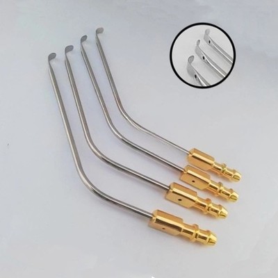 21.5cm Love Nerve Root Retractor With Suction Tube Professional Neuro Spine