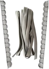 Women's Wedding Dress Zipper Adjustable Loops Fit Satin Corset Back Kit Lace ...