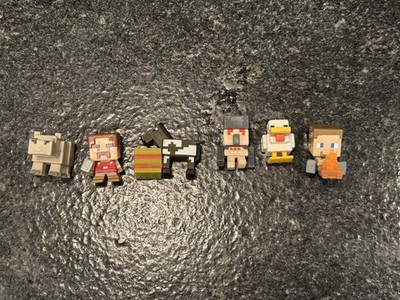 Minecraft Mini-Figure Mojang lot of 6