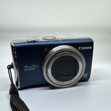 Canon PowerShot SX200 IS 12.1MP Compact Digital Camera, PARTS Lens Error