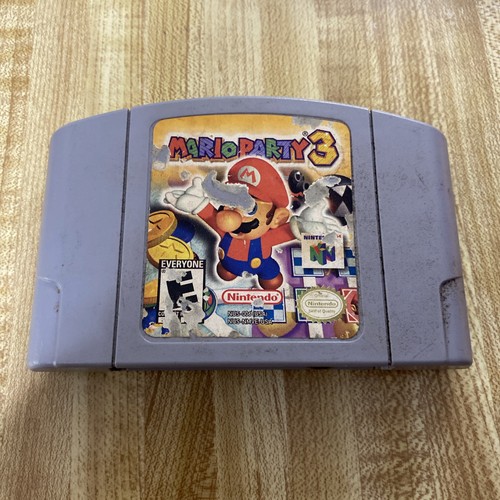 Mario Party 3 (Nintendo 64) N64 Cartridge ONLY Working