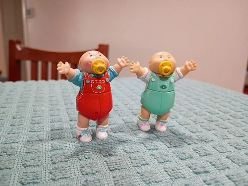 Vintage Cabbage Patch Kids Doll Mini Toy PVC Figures 1984