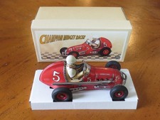 VINTAGE JAPANESE TIN CHAMPION MIDGET RACER 5 1999 REISSUE IN BOX - VHTF