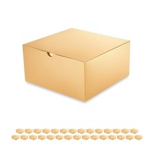 30 Gift Boxes 8x8x4 Inches, Christmas Gift Boxes with Lids, 80ft Twine,Boxes ...