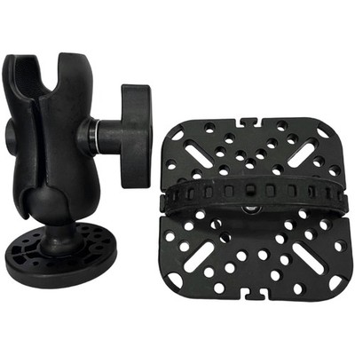 Marine Electronic Mount 360 Degree Universal Kayak Fish Finder Plate Enduring