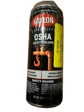 Krylon 2410 3 PACK Osha Safety Colors - Safety Orange - 12 oz