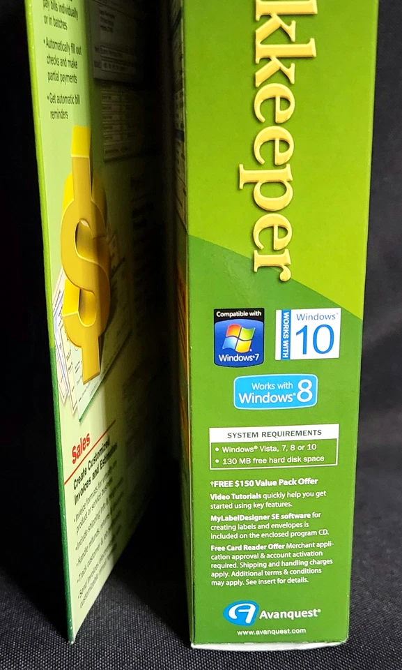 MySoftware Bookkeeper Easily Manage Sales & Expenses 2019 - Image 3 of 4