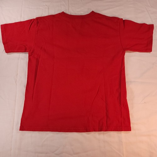 Marvel Spiderman Graphic Crew Neck Short Sleeve T-Shirt Youth Boys Size M Red - Picture 9 of 9