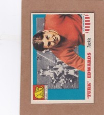 1955 TOPPS ALL AMERICAN FOOTBALL TURK EDWARDS #36 WASHINGTON ST EX/EXMT *A48674