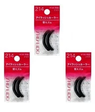 3Packs SHISEIDO Eyelash Curler Refill Rubber No 214 Japan Shu Uemura New + 🎁