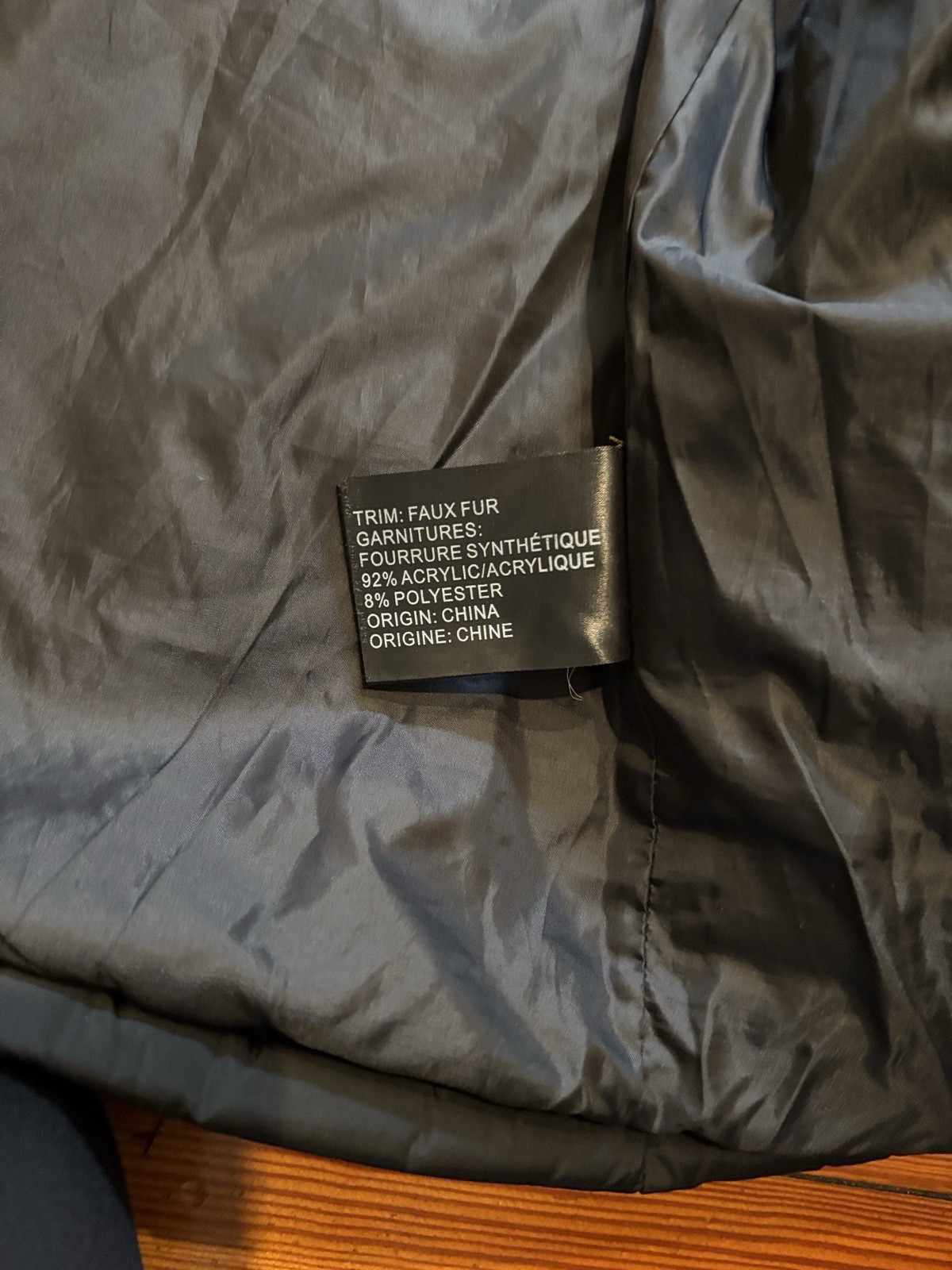 Men’s POINT ZERO Black Puffer Jacket Detachable F… - image 8