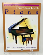 Alfred's Basic Piano Library Theory Book Level 6
