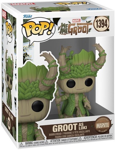 FUNKO POP! Marvel: We Are Groot - Loki [New Toy] Vinyl Figure
