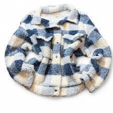 POL Plaid Sherpa Jacket