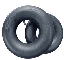 2X 4.10/3.50-4 Inner Tube Bent Valve 410/350-4 Innertubes Wheelbarrow Wheel Tyre