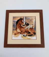 RIOLIS 0052 PT Stitched and Framed Model Little Foal