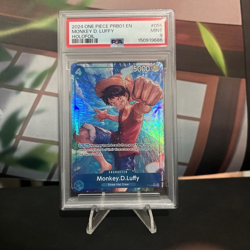 Monkey.D.Luffy (Full Art) graded PSA 9 for sale on eBay