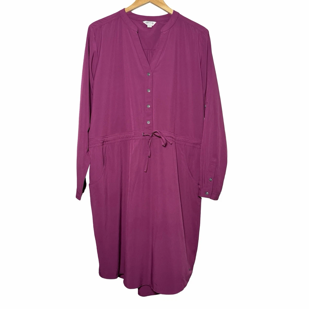 orvis ladies dresses Orvis Women's Pack and Go Dress in Olive Night, Medium Size