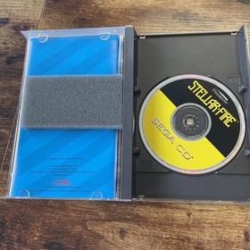 Stellar-Fire CIB Sega CD Complete Game Case Art Manual +Registration Card