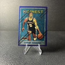 1995-96 Topps Finest - Avery Johnson #97 San Antonio Spurs NBA