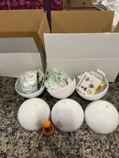 MINI BRANDS GARDEN Lot Of 3 —- Cactus, White Flower W Ladybug, Pink W Snail NEW