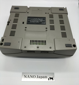 Sega Saturn Gray Console HST-3200 Japanese Version Tested Controller