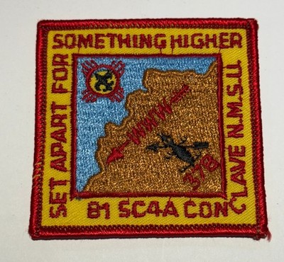 1981 OA Conclave  W5A New Mexico Texas  Boy Scout MX7