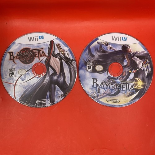 Bayonetta 1 & 2 (Nintendo Wii U, 2014) - Complete - Tested & Works - *MINT*