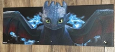 How To Train Your Dragon Halloween Cardboard End Cap Store Display Sign 2025