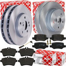 FEBI BREMSSCHEIBEN + BELÄGE VORNE+HINTEN passend für MERCEDES W169 W245 FEBI BREMSSCHEIBEN + BELÄGE VORNE+HINTEN passend für MERCEDES W169 W245