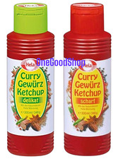 Hela Ketchup Mild and Hot 300g /each  New from Germany